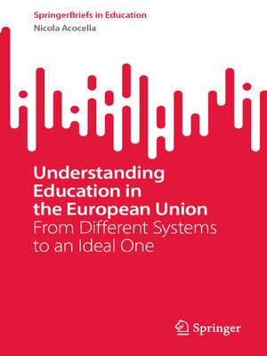 cover image of Understanding Education in the European Union